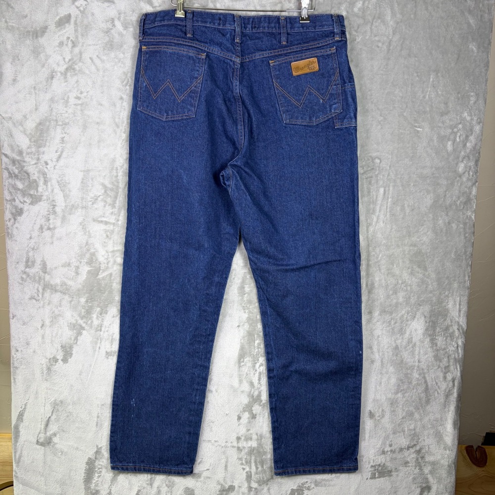 Wrangler Fire Resistant‎ Jeans 40x34 FR31MWZ Relaxed Fit Workwear Blue Mens